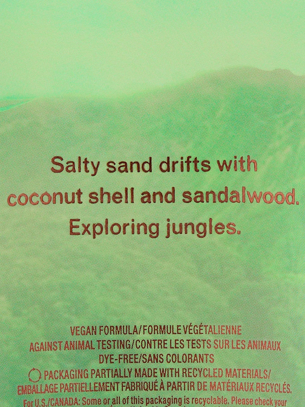 Lait parfumé Vibrant Breeze Chasing Paradise