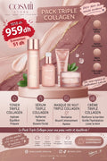 Pack Medicube Collagen – Crème Triple Collagen, Sérum, Toner & Masque