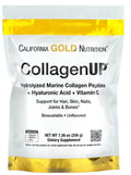 California Gold Nutrition, CollagenUP, collagène hydrolysé marin + acide hyaluronique + vitamine C, Sans saveur (206 g)