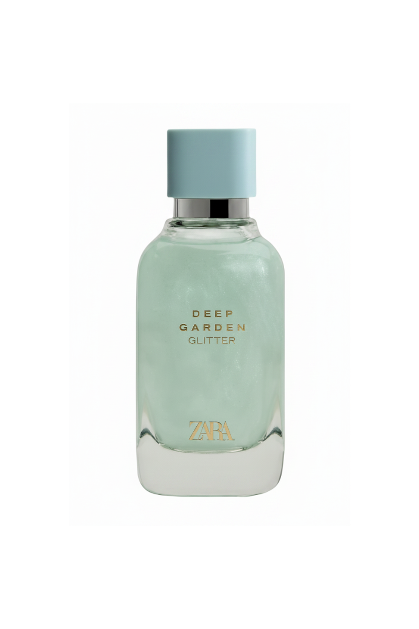 Deep Garden Glitter - Fond blanc